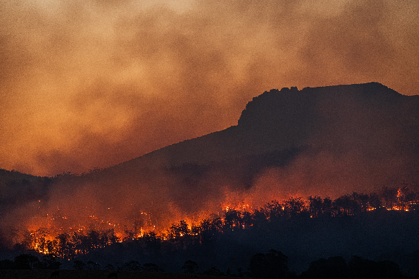 Fires are just one disaster which we will increasingly see as climate change increases